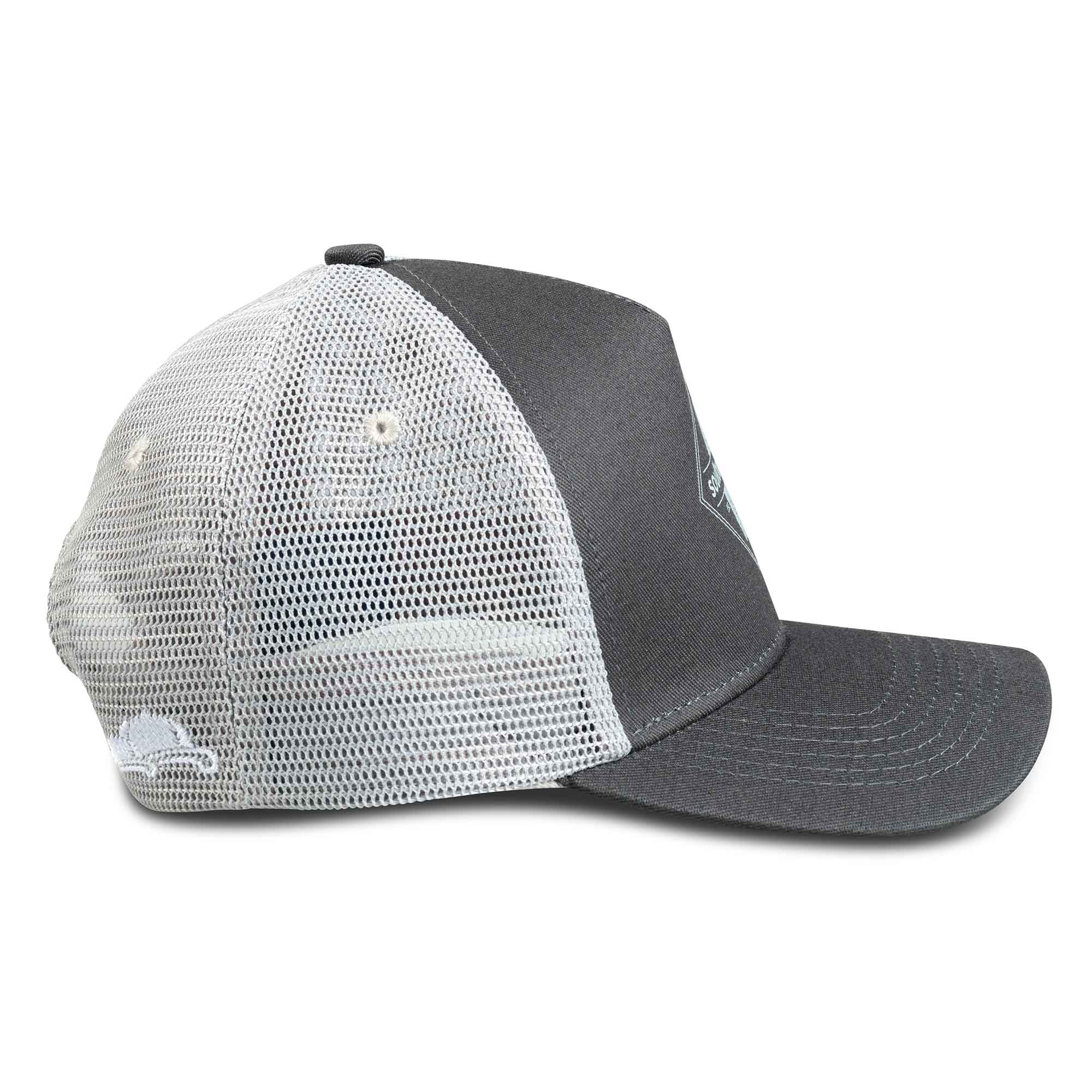 Trucker Cap Light Grey Kids Side