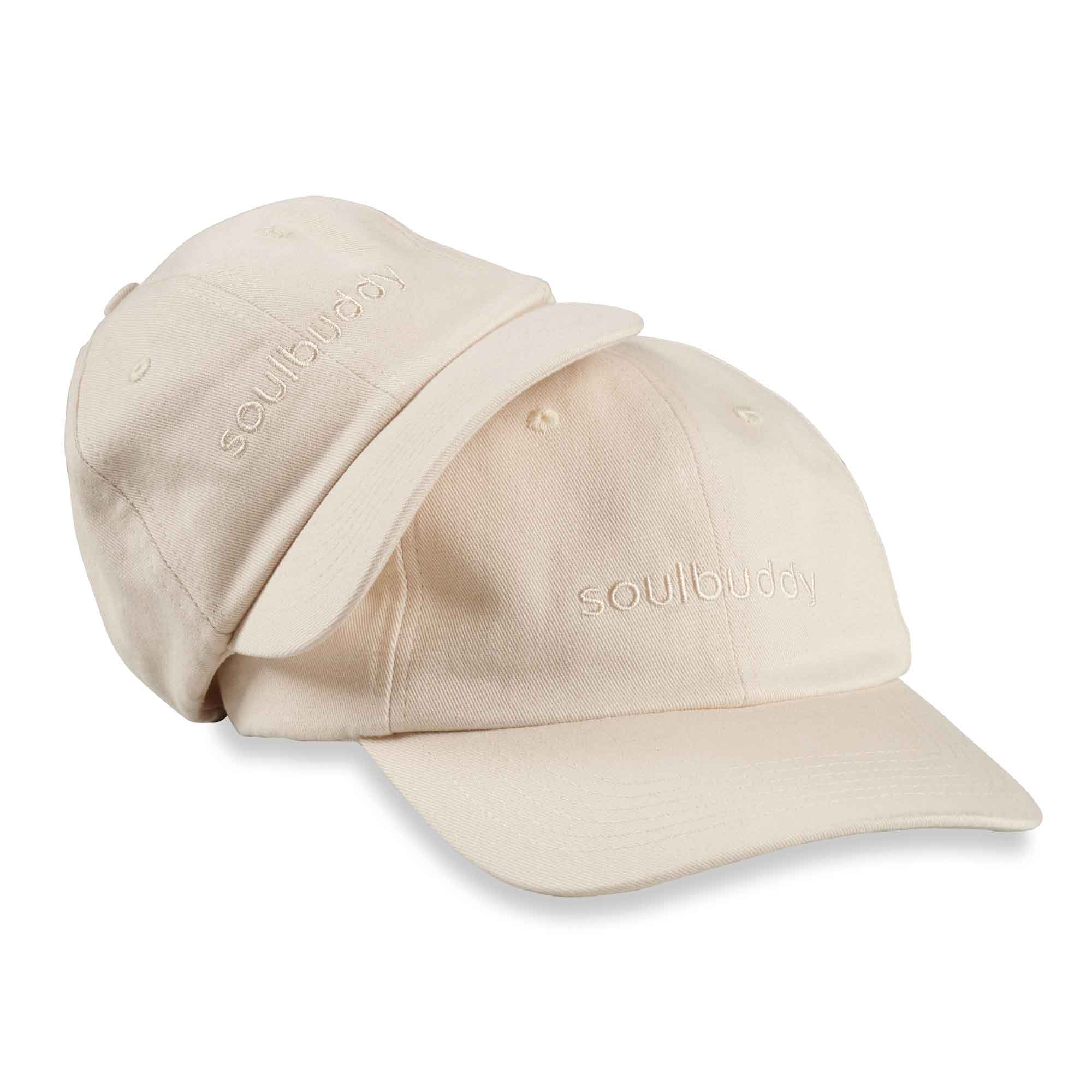Soulbuddy Dad Hat Basecap – 2er-Set – Cream