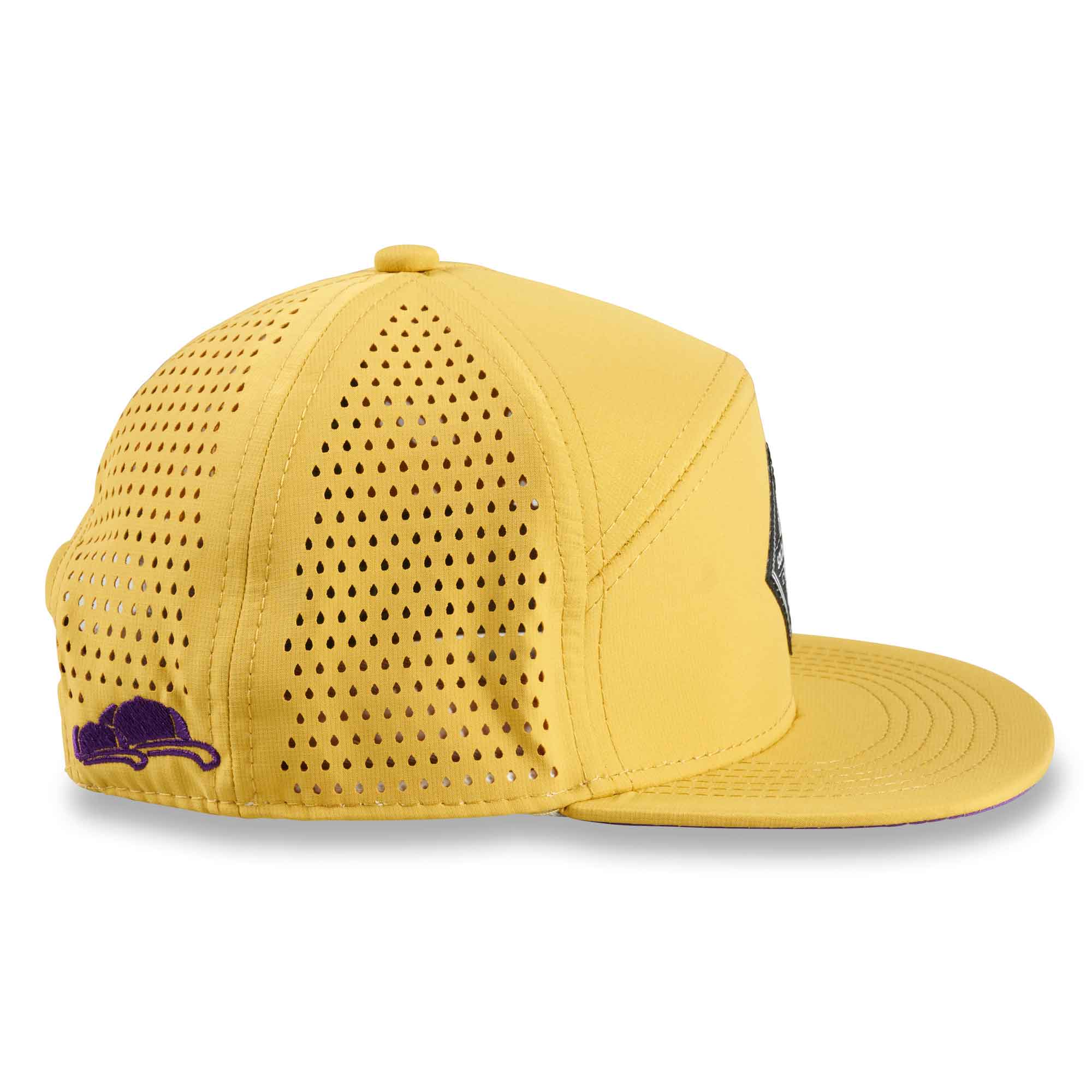 Special Snapback Cap Gelb-Lila Kids Seite