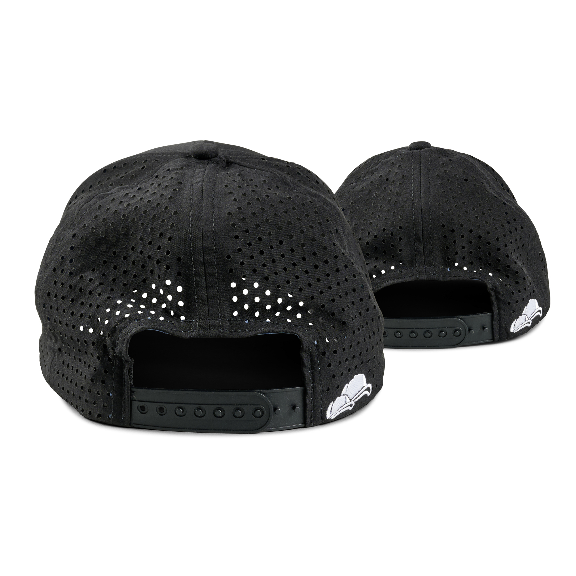 Sports Caps 2er-Set schwarz hinten