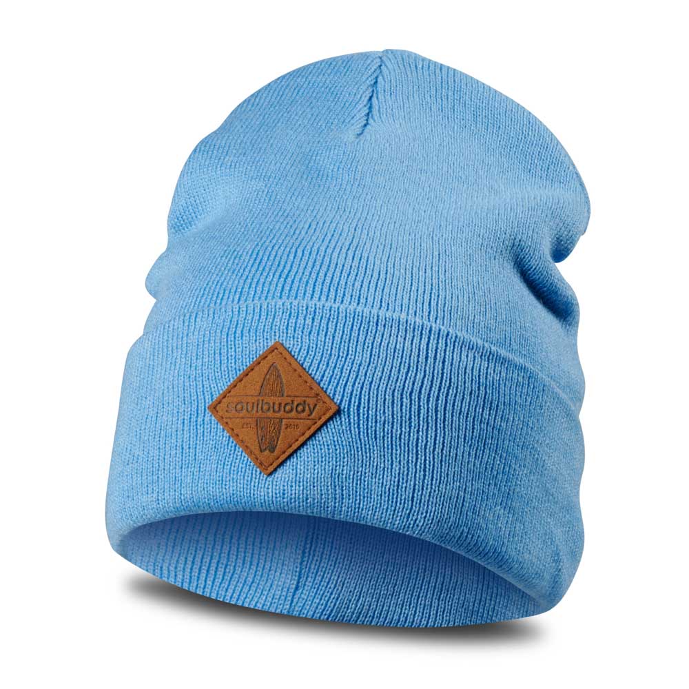 Beanie-Mütze Herren blau