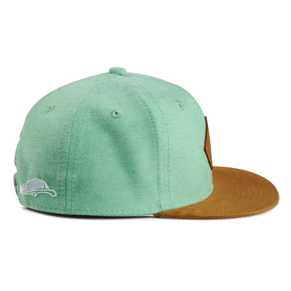 Kinder Baseball Cap mintgrün Seite