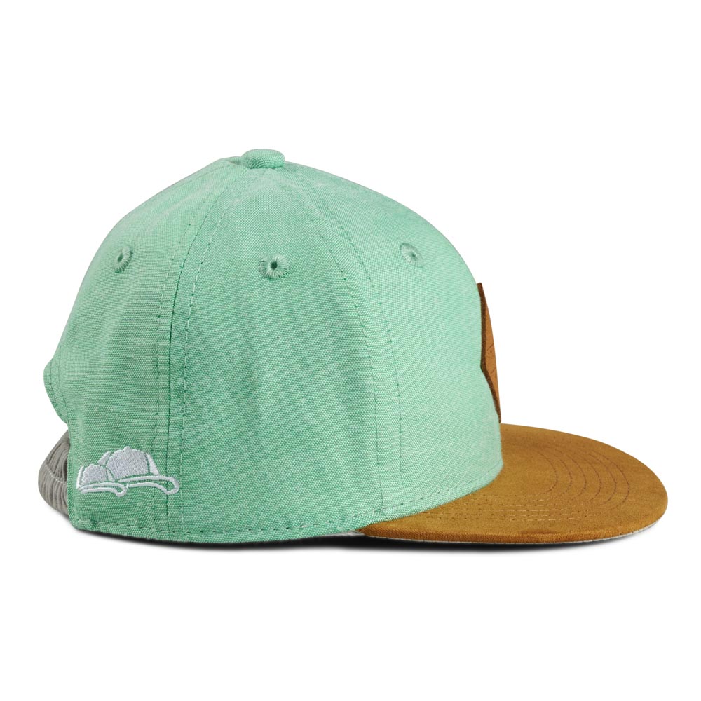 Kinder Baseball Cap mintgrün Seite