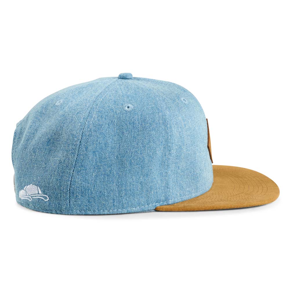 Soulbuddy Snapback Cap hellblau Seite