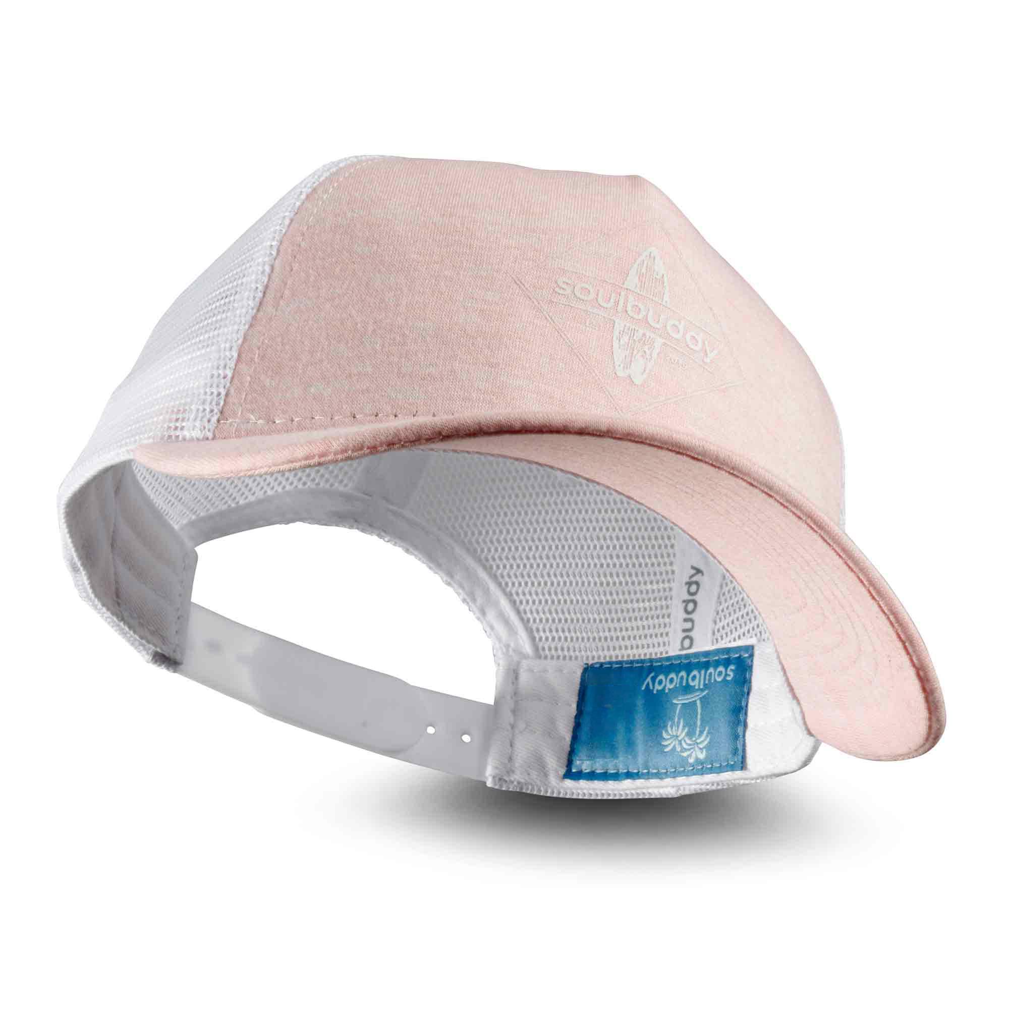 Damen Trucker Cap rosa weiß