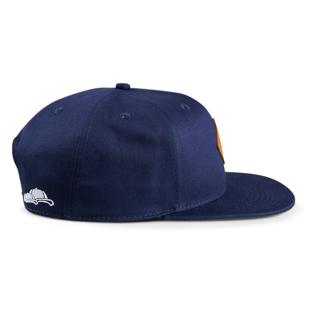 Soulbuddy Snapback Cap dunkelblau Seite