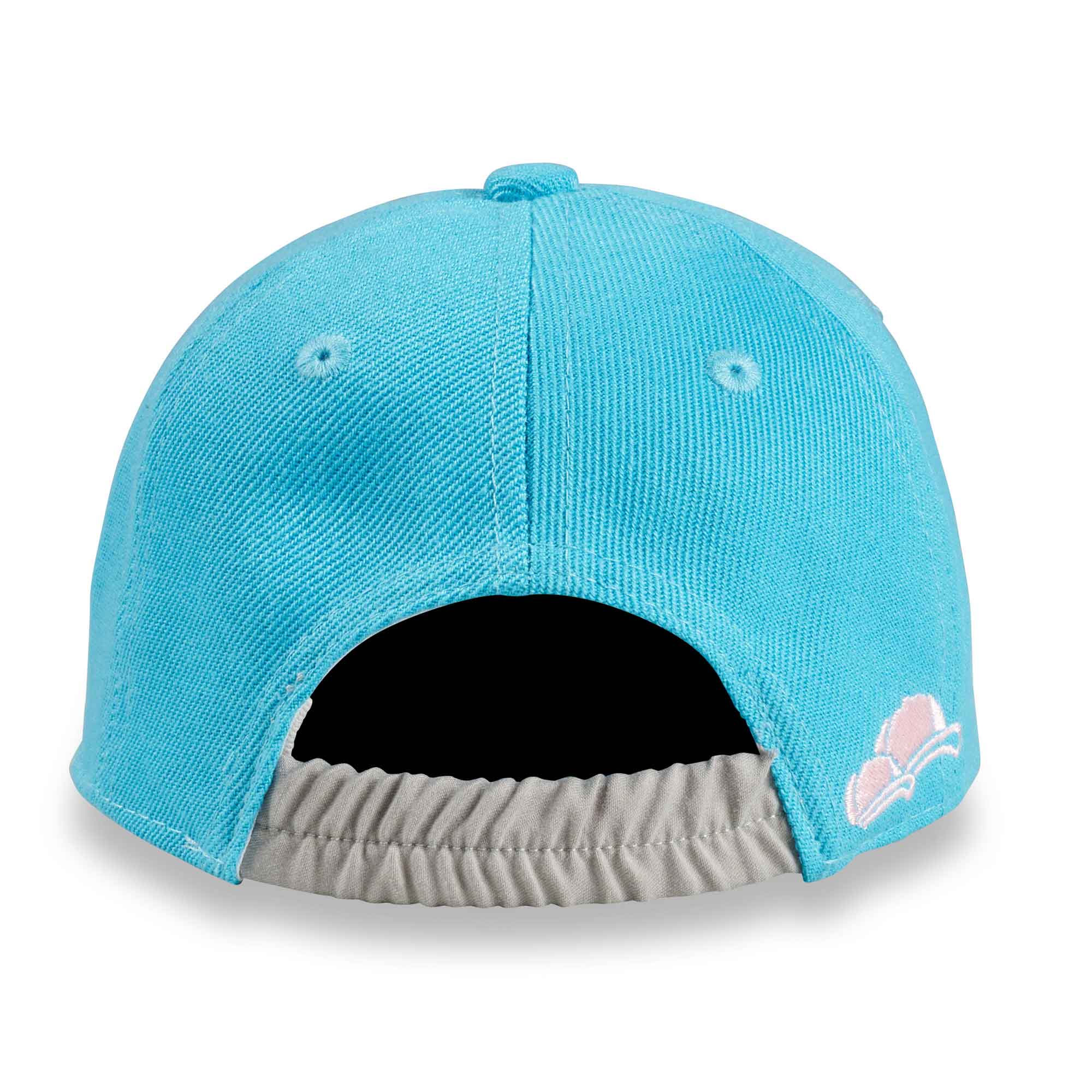 Soulbuddy Kids Snapback Cap Skyblue Pink Hinten Rubber