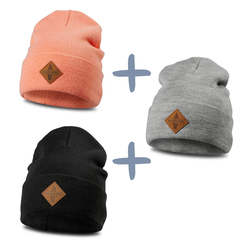 Soulbuddy 3er Set Beanie Konfigurator