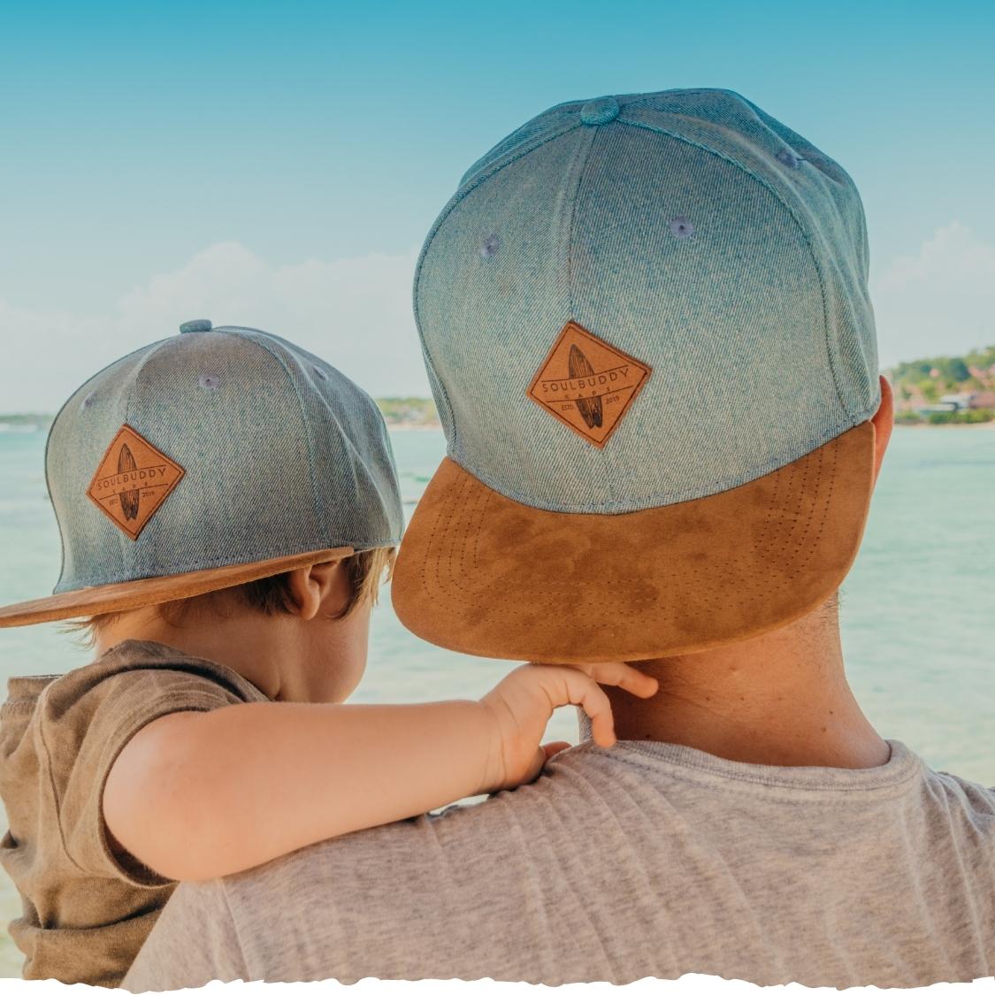 Partner Caps Vater Sohn