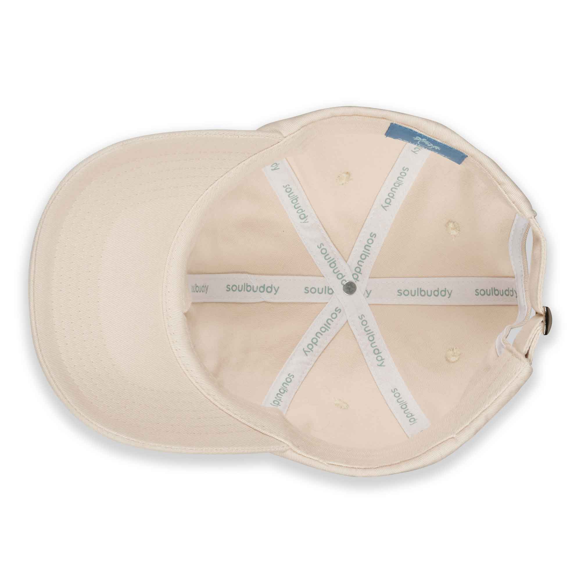 Dad Hat Basecap Cream Innen
