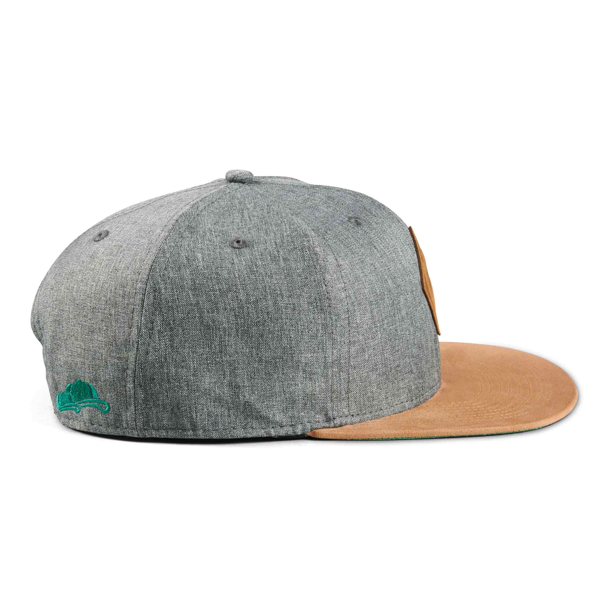 Werder Bremen Snapback Cap dunkelgrau Seite