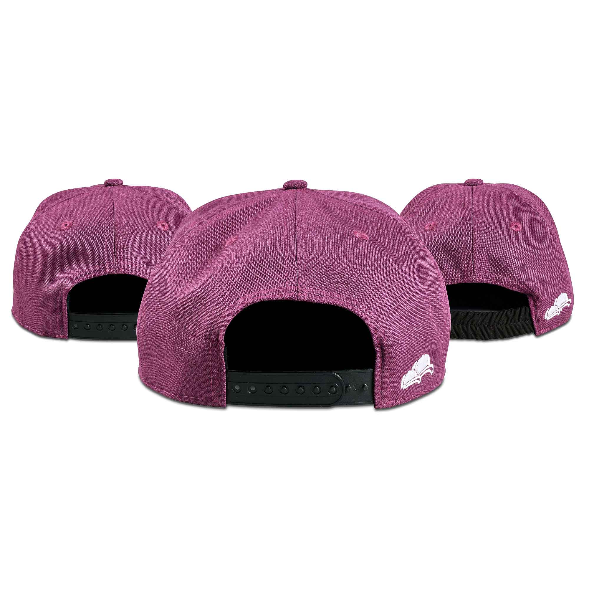 Family Caps 3er-Set lila Hinten Family Caps 3er-Set lila Hinten