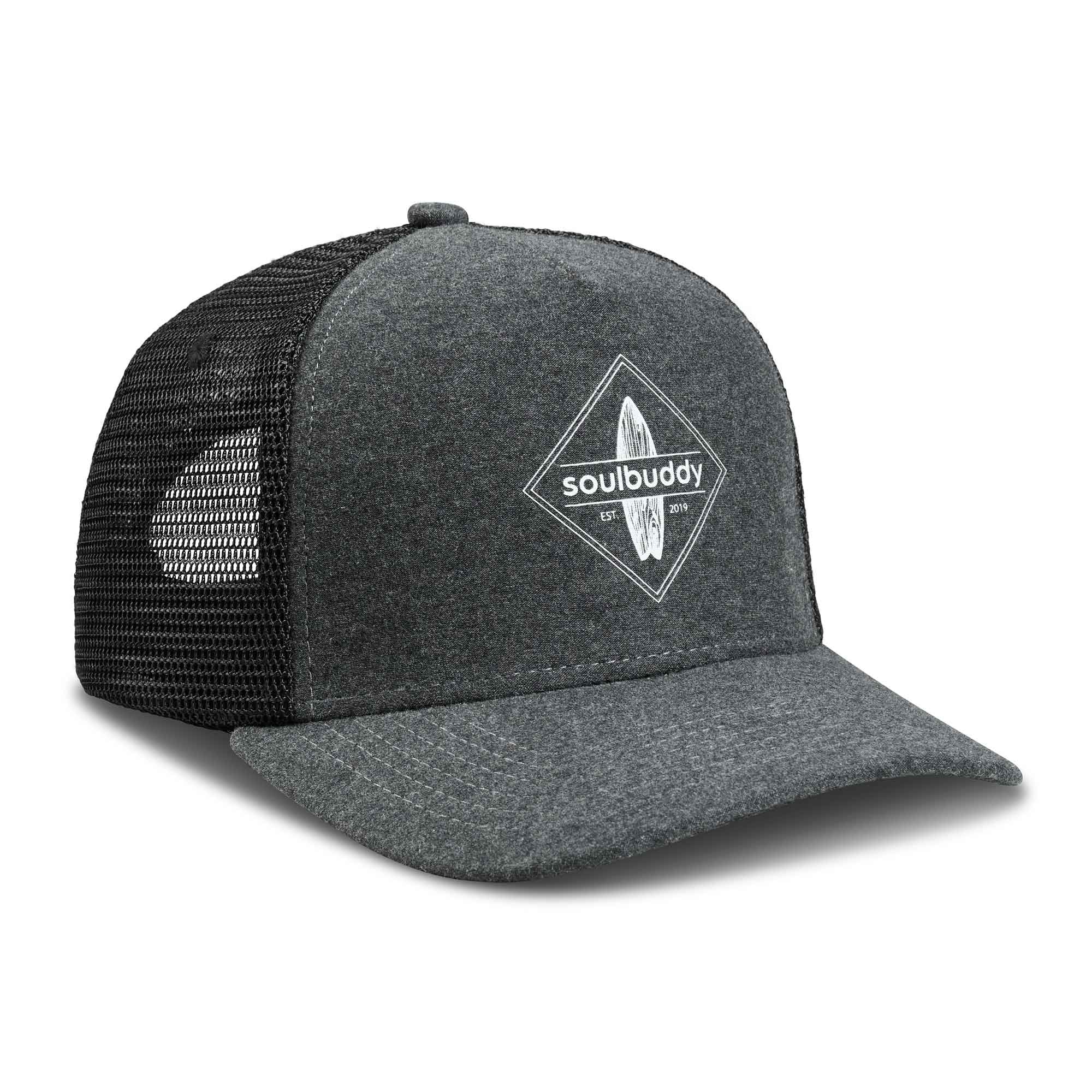 Kinder Trucker Cap Dark Grey Front