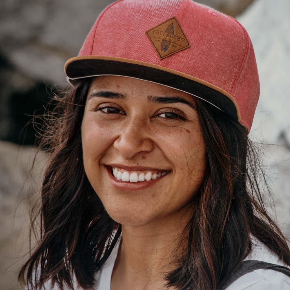 Soulbuddy Snapback Cap Damen hellrot
