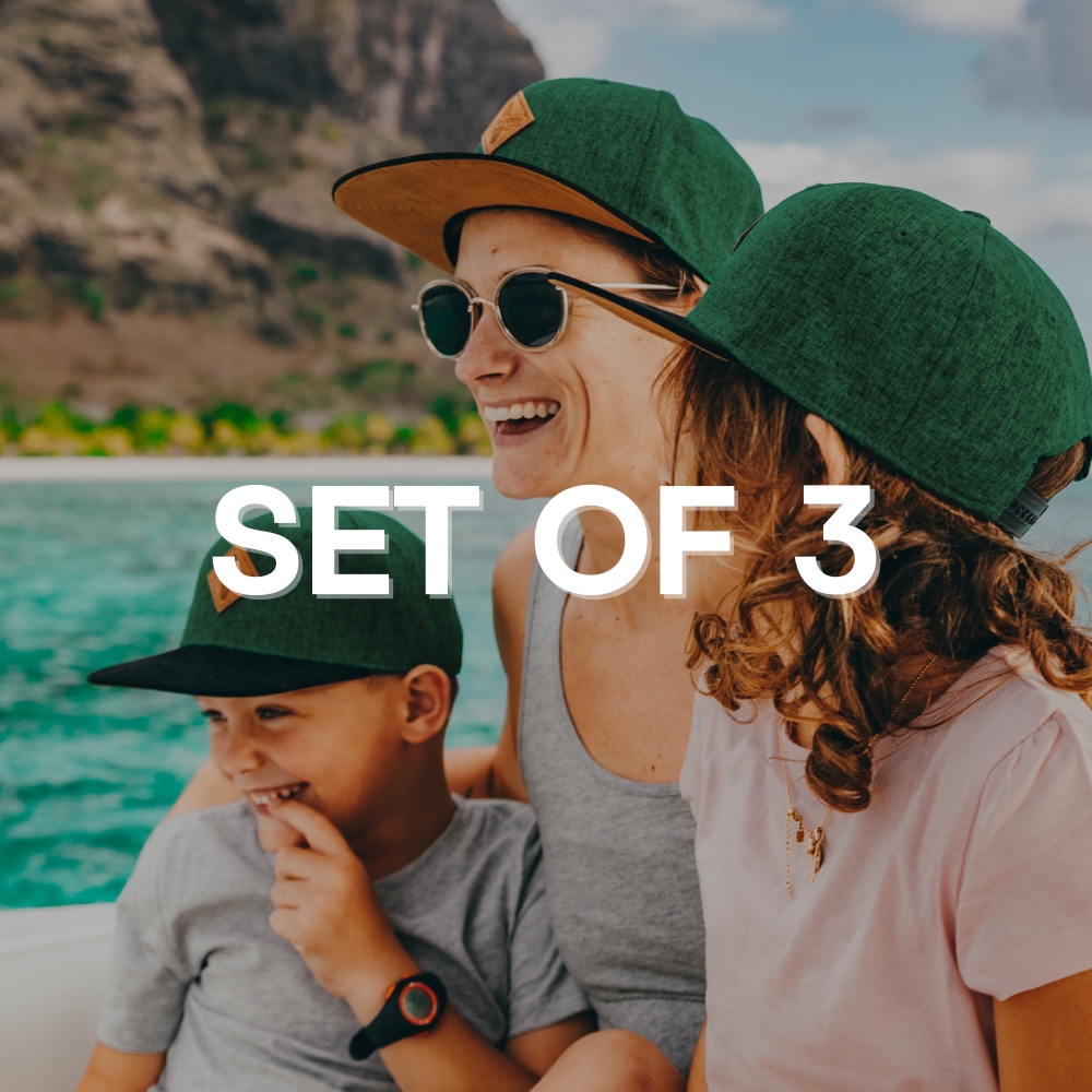 SNAPBACK CAPS Set of 3