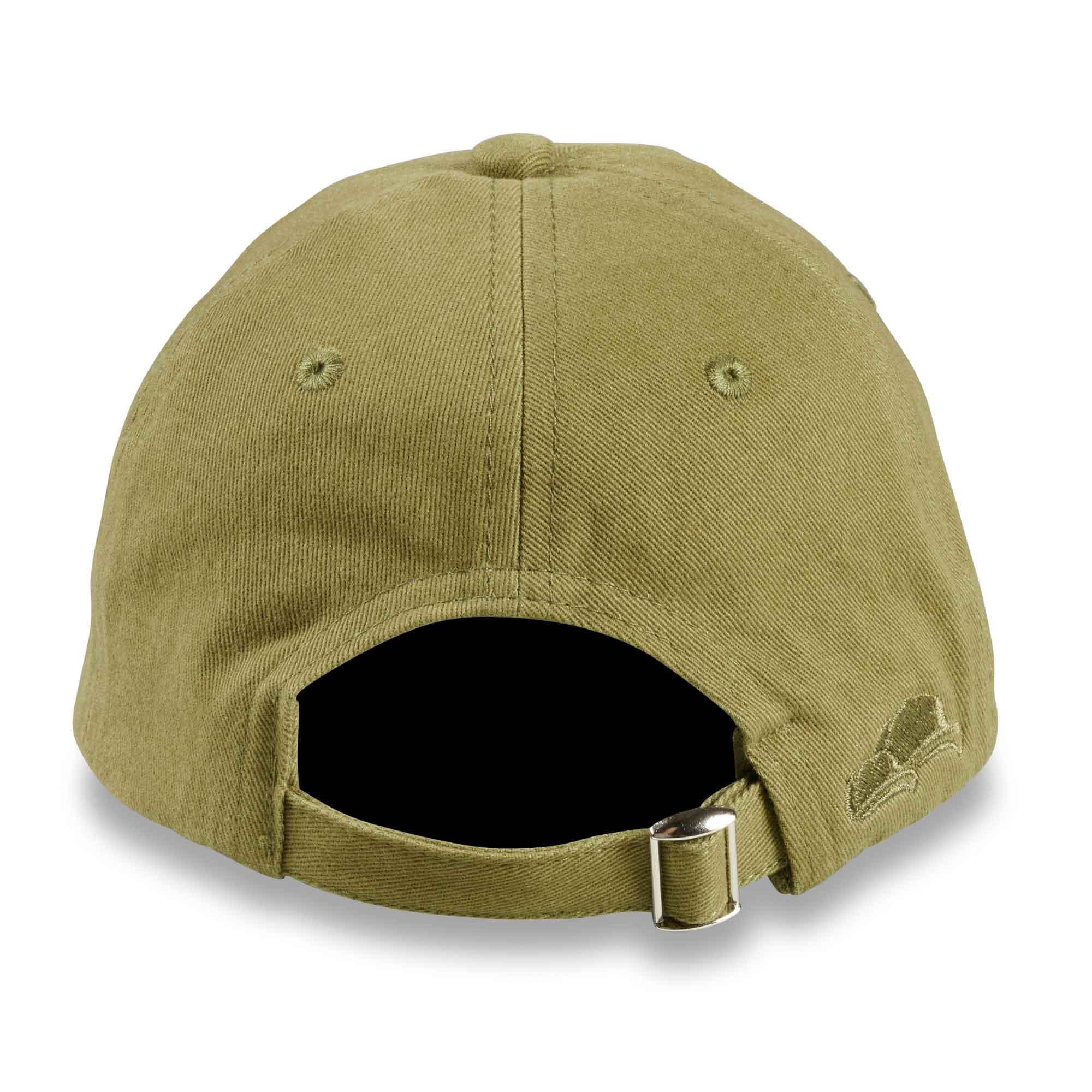 Dad Hat Basecap Olive Kids Hinten