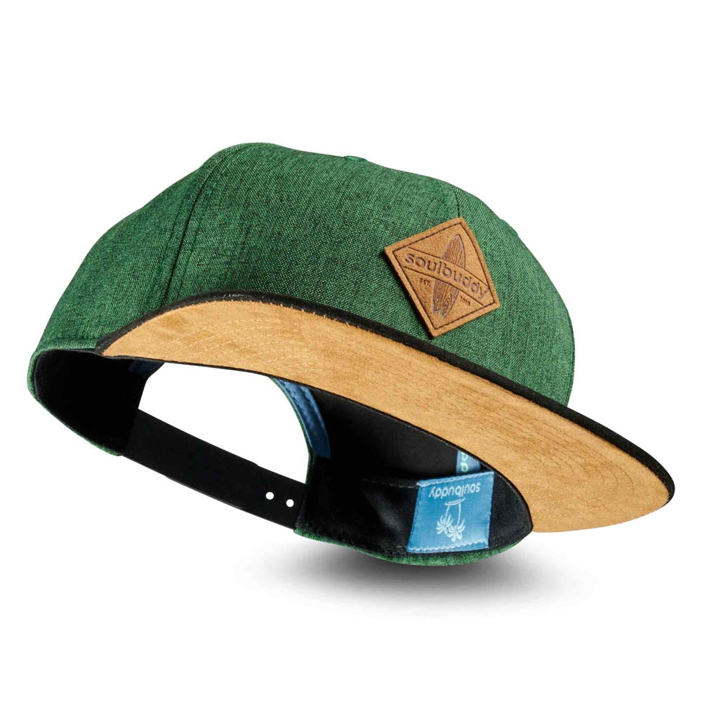 Soulbuddy Snapback Cap dunkelgrün