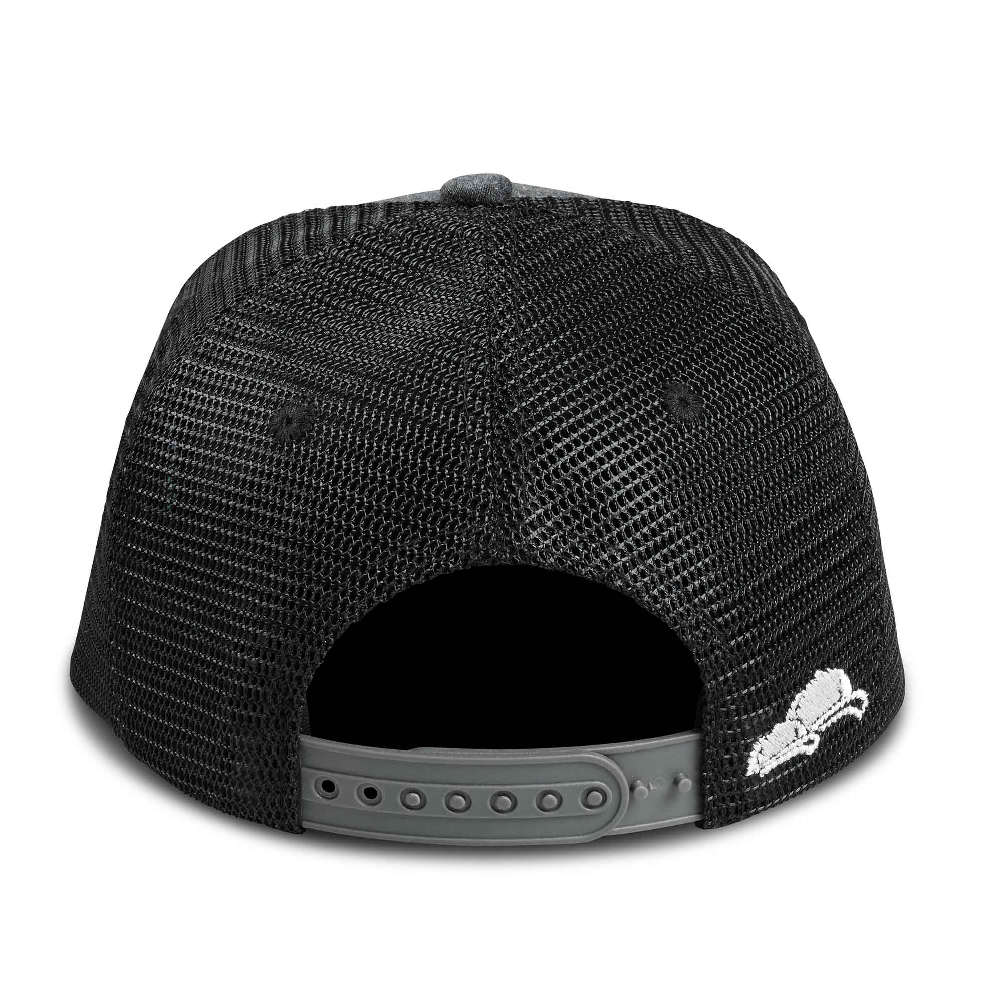 Trucker Cap Dark Grey Kids Back