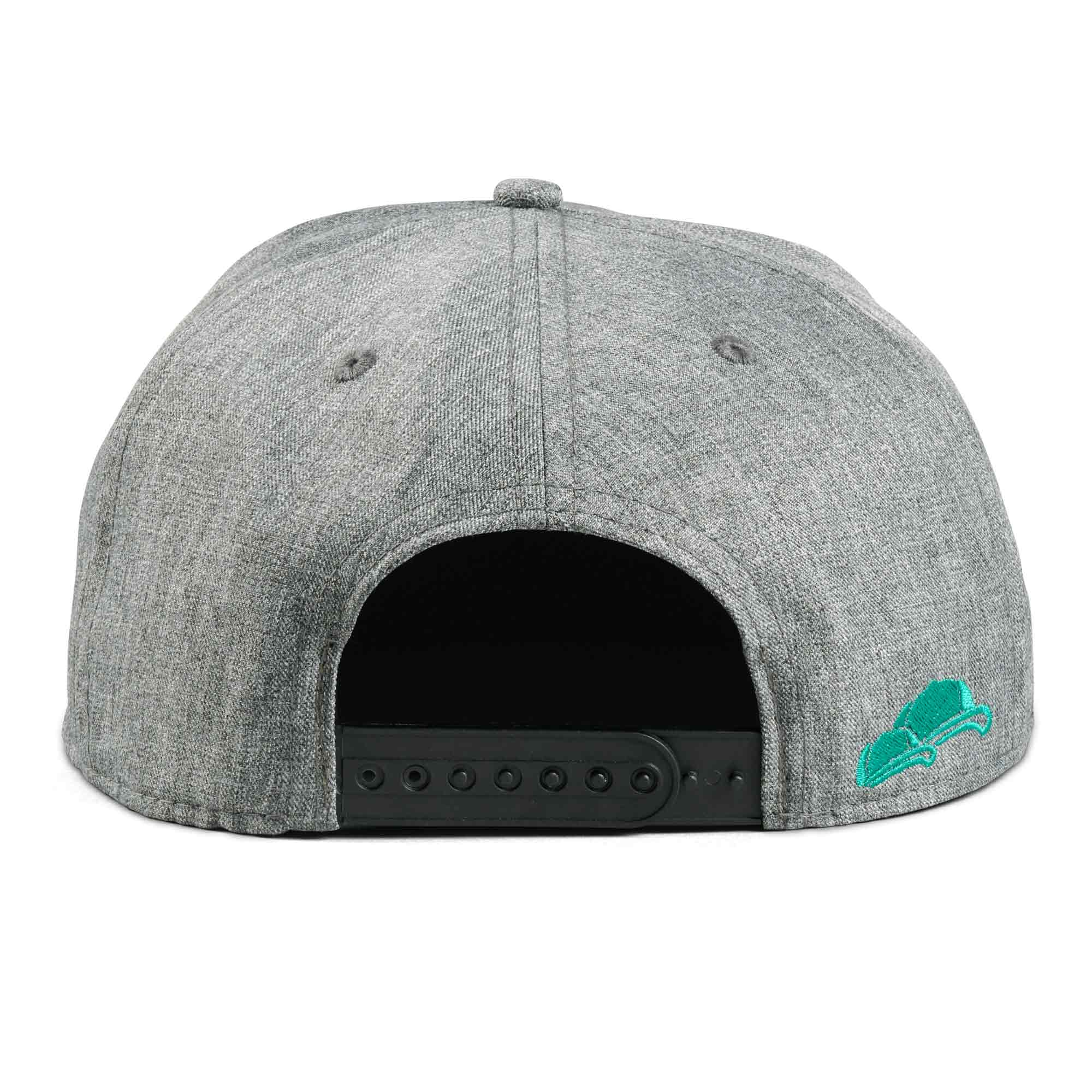 Werder Bremen Snapback Cap dunkelgrau hinten