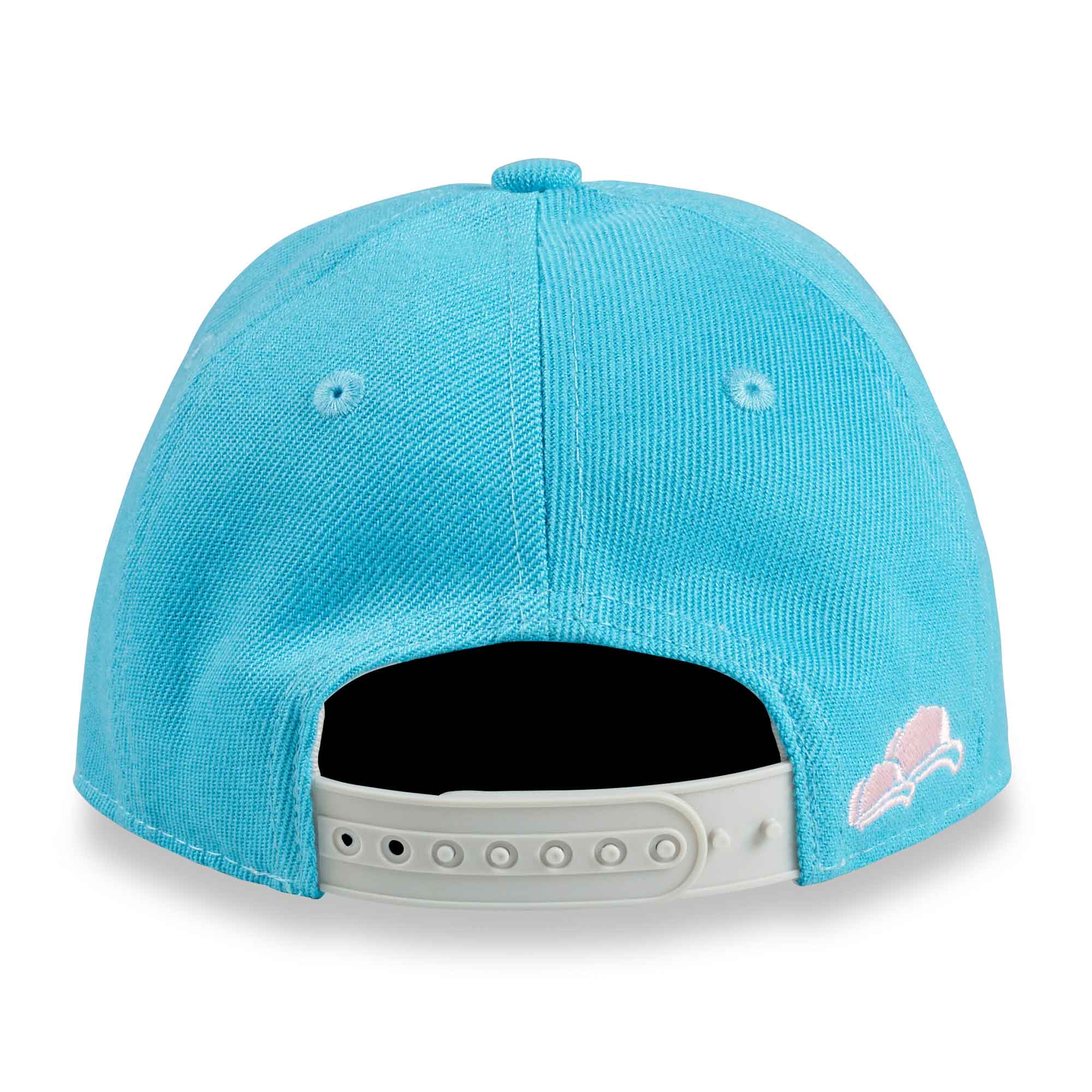 Soulbuddy Kids Snapback Cap Skyblue Pink Hinten Snap