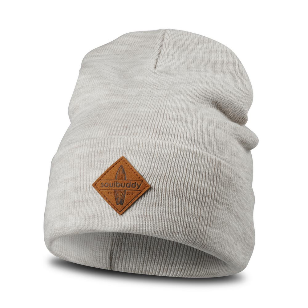 Beanie Mütze Damen Creme