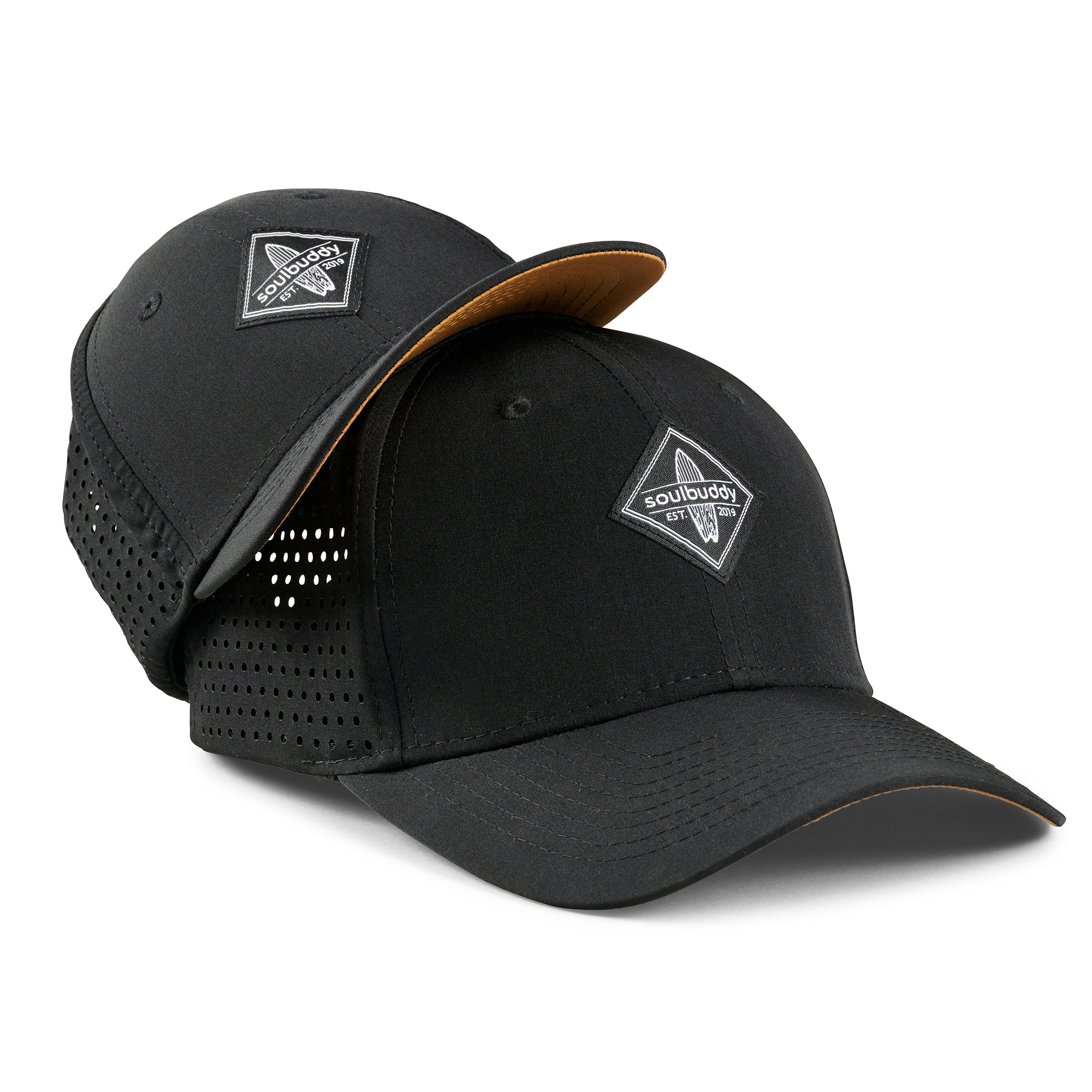 Sports Caps 2er-Set schwarz