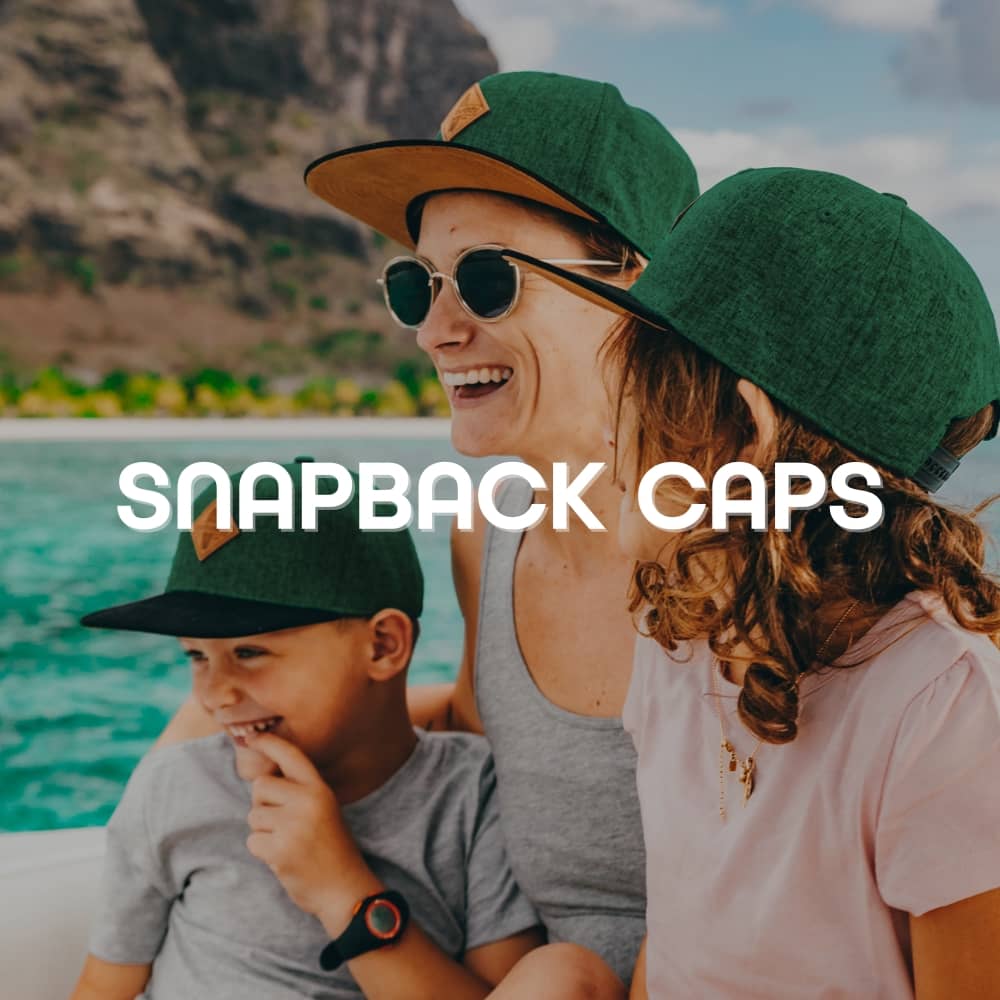 3er-Set - Snapback Caps