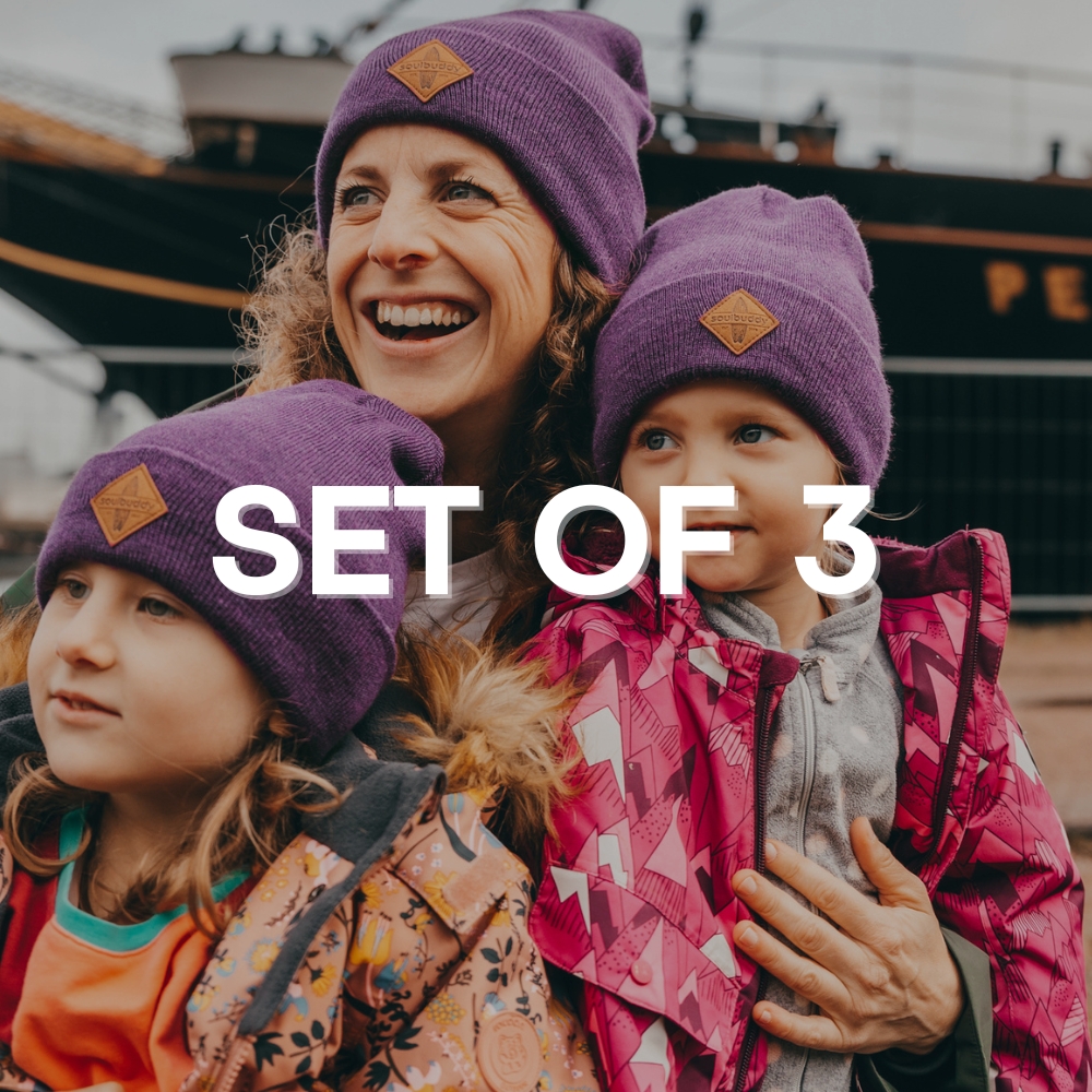Soulbuddy Beanies set of 3