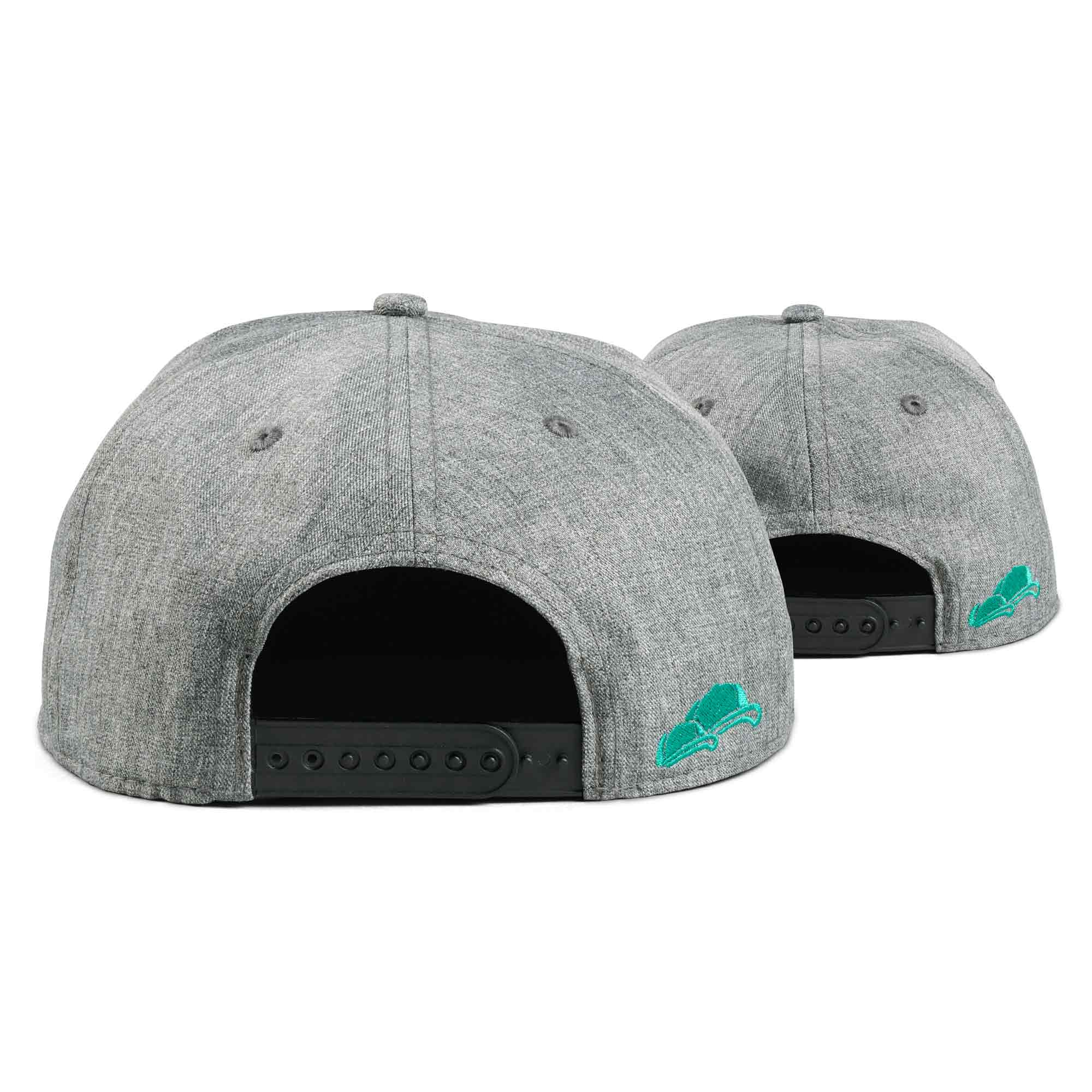 Werder Bremen Snapback Cap dunkelgrau 2er-Set hinten