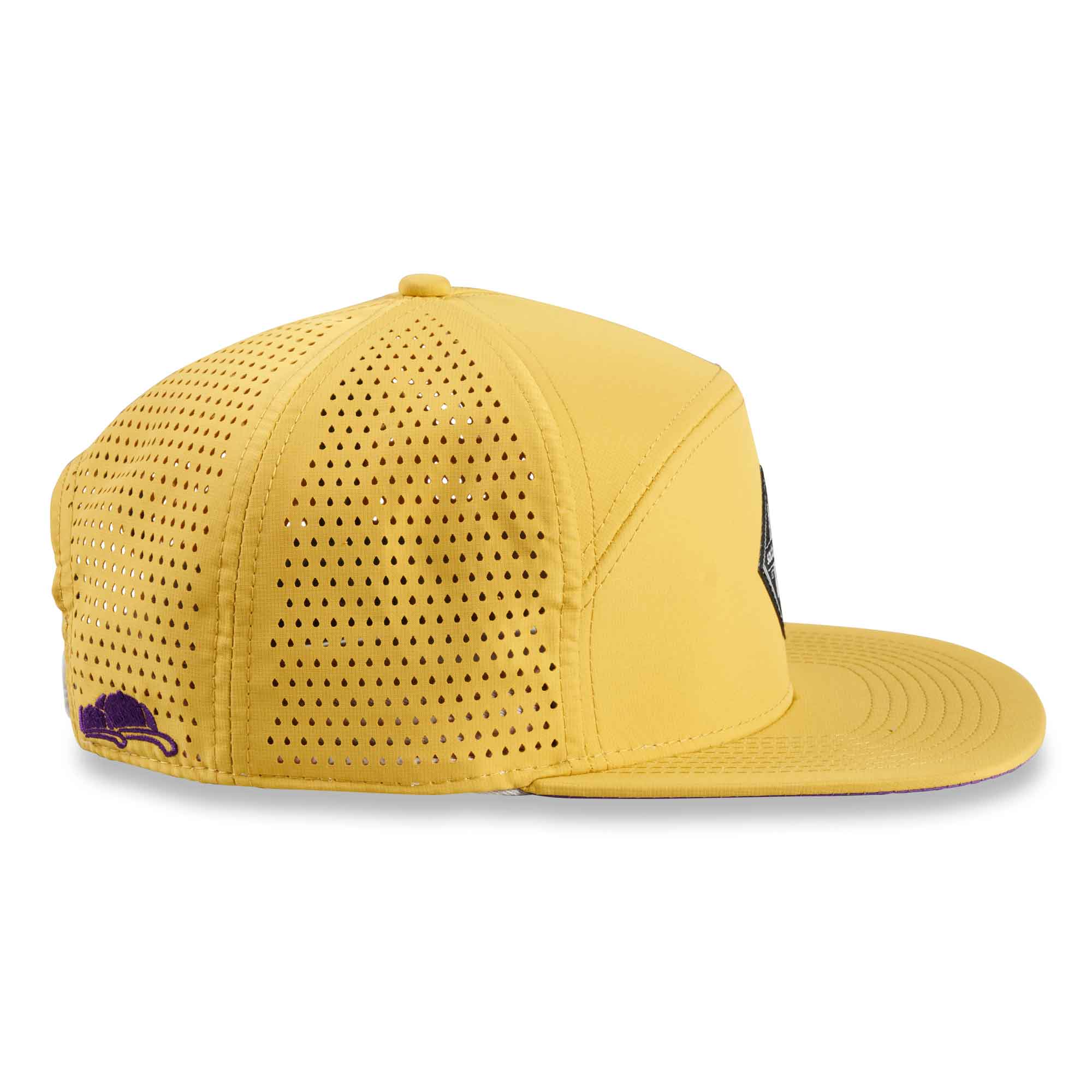 Special Snapback Cap Gelb-Lila Adult Seite