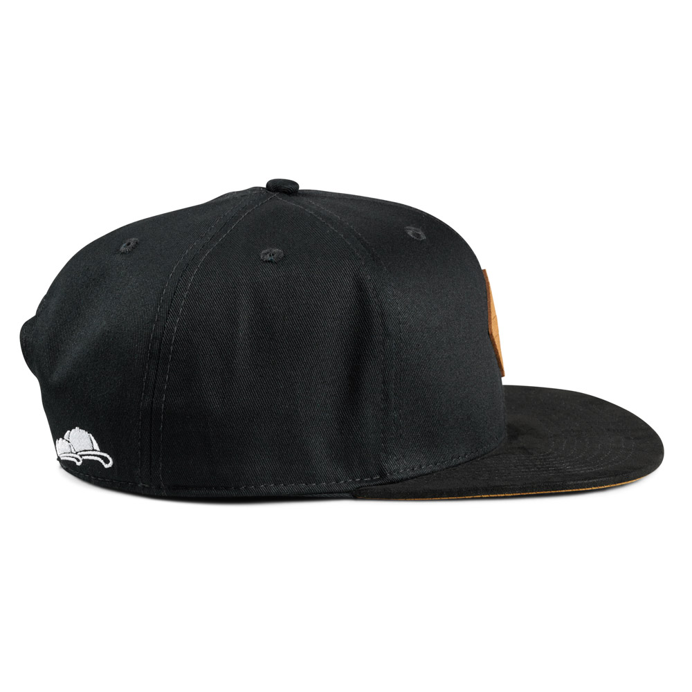 Soulbuddy Snapback Cap schwarz Seite