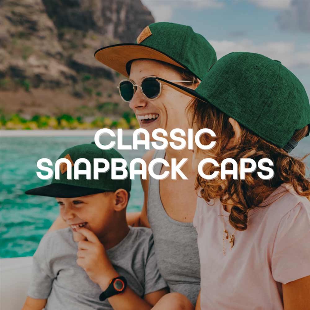 3er-Sets - Classic Snapback Caps