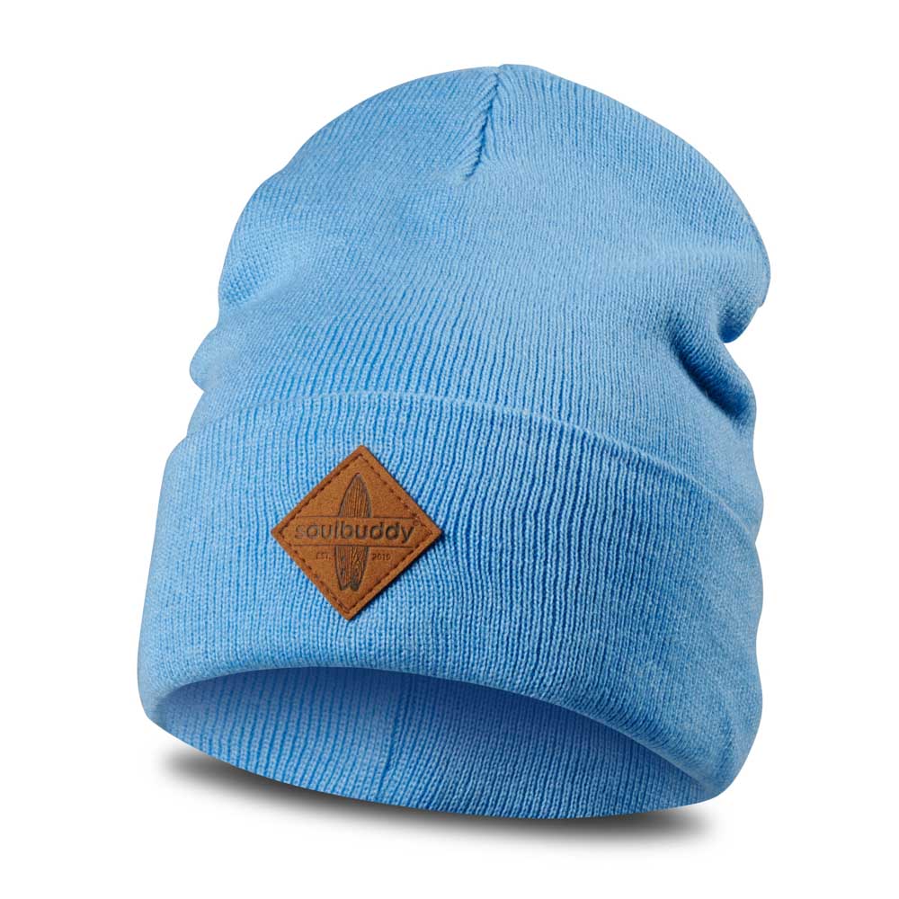 Beanie Mütze Kinder blau