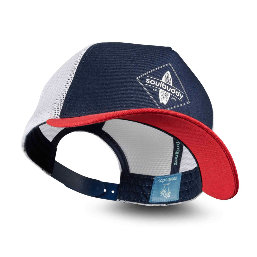 Soulbuddy Trucker Cap blau-rot