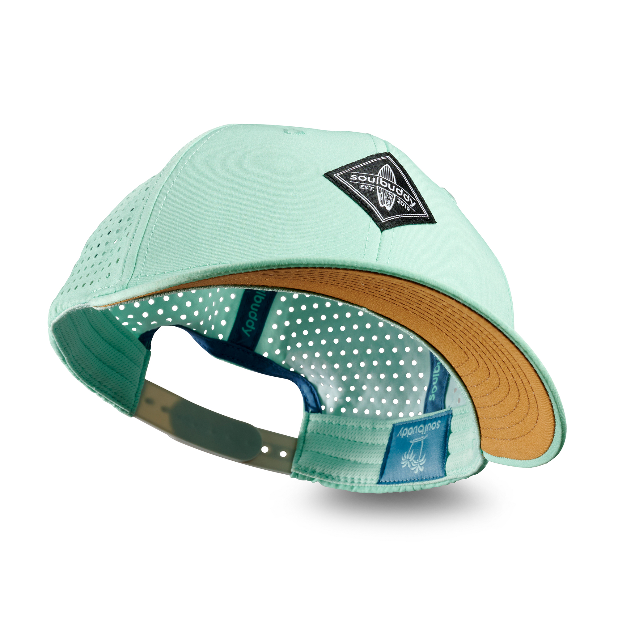 Soulbuddy Sports Cap Damen Herren Light Mint