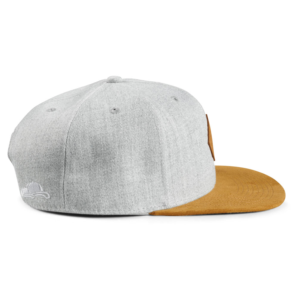 Soulbuddy Snapback Cap hellgrau Seite