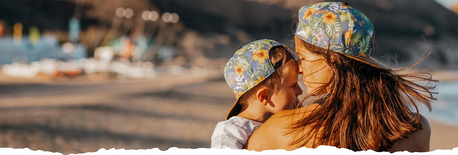 Partner Caps Mutter Sohn Outfit Bali-Style