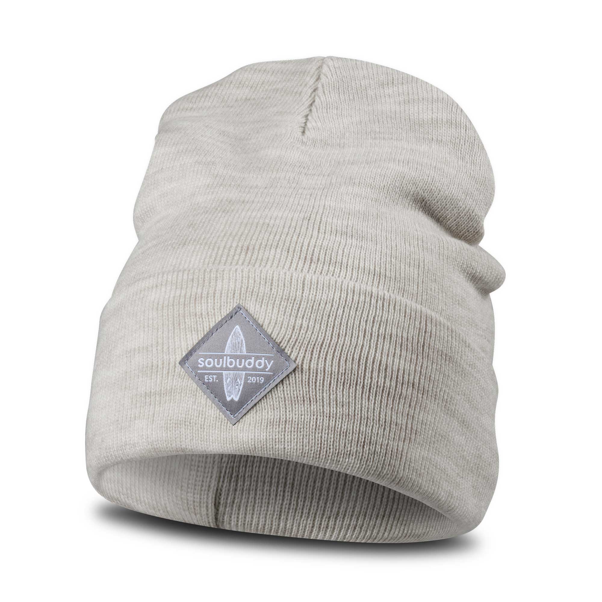Adult Beanie - Creme Melange (One Size)
