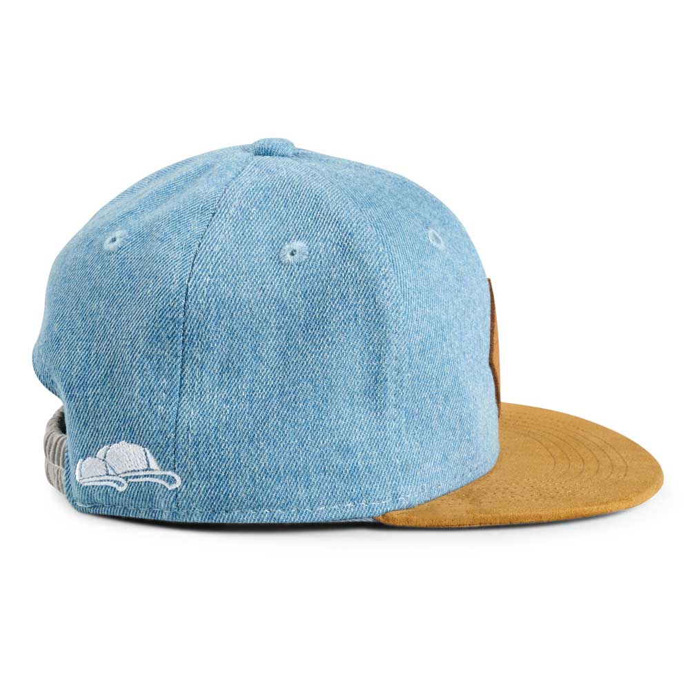 Soulbuddy kinder Cap hellblau Seite