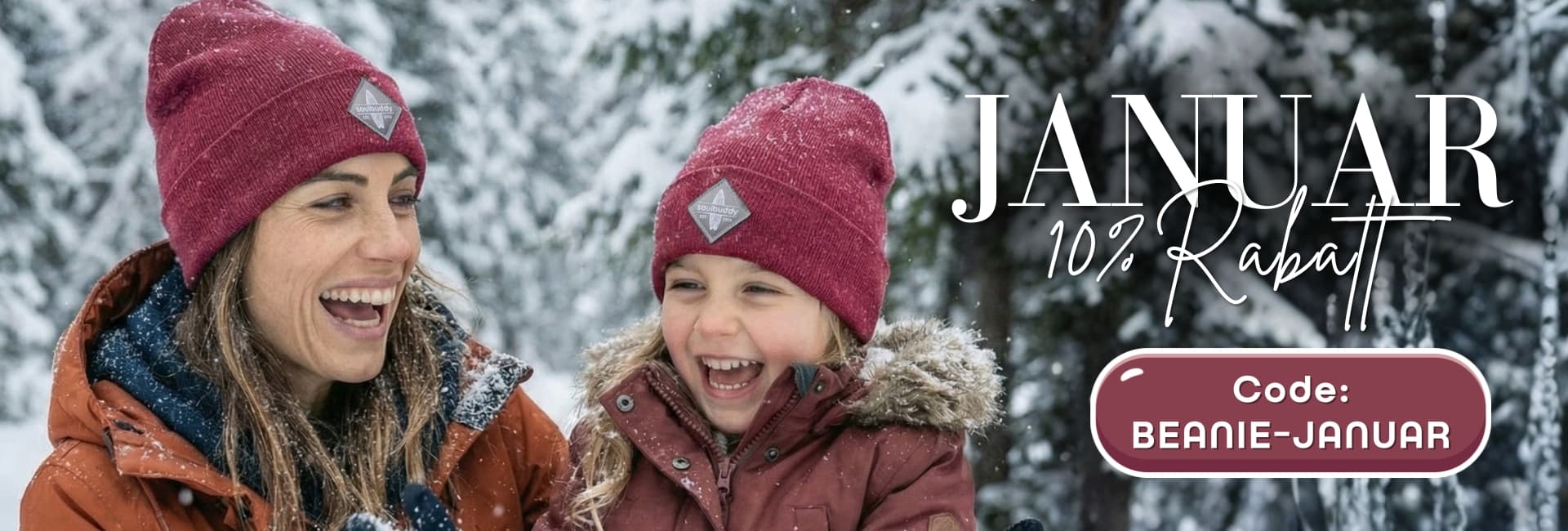 Januar Rabatt mit 10 Prozent