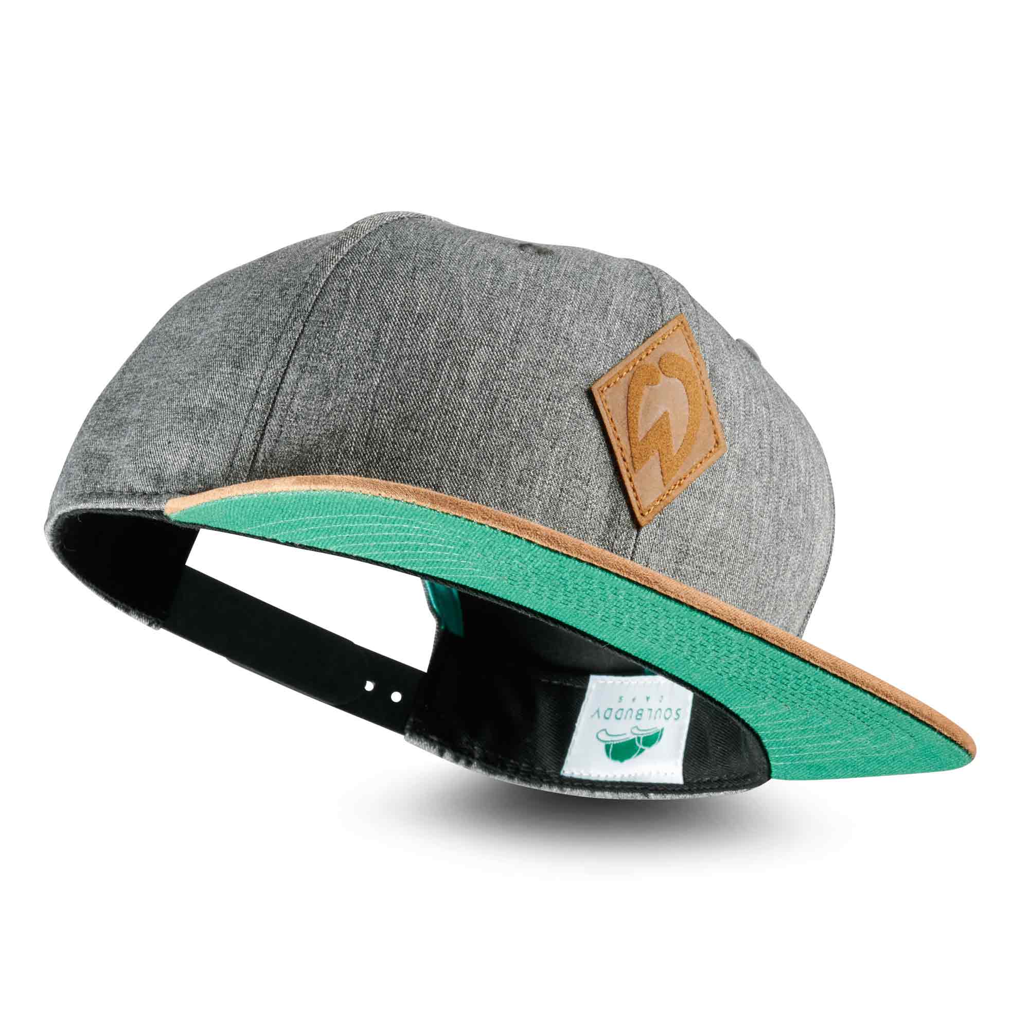 Werder Bremen Snapback Cap dunkelgrau Front