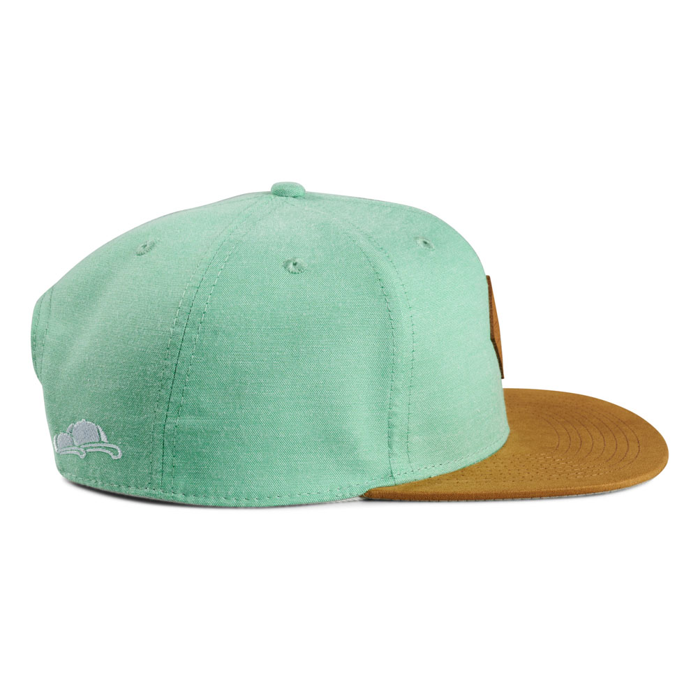 Snapback Cap Herren mintgrün Seite