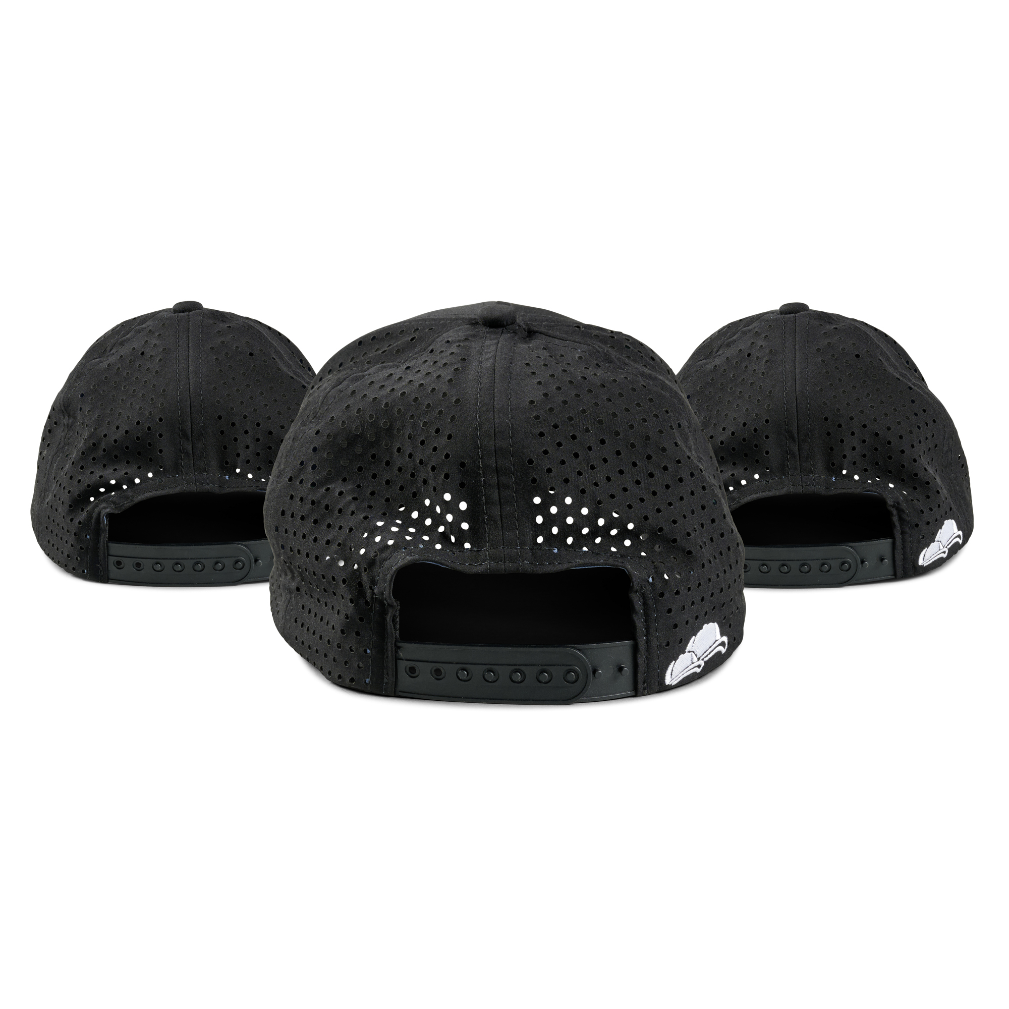 Family Sports Caps 3er-Set Midnight Black hinten