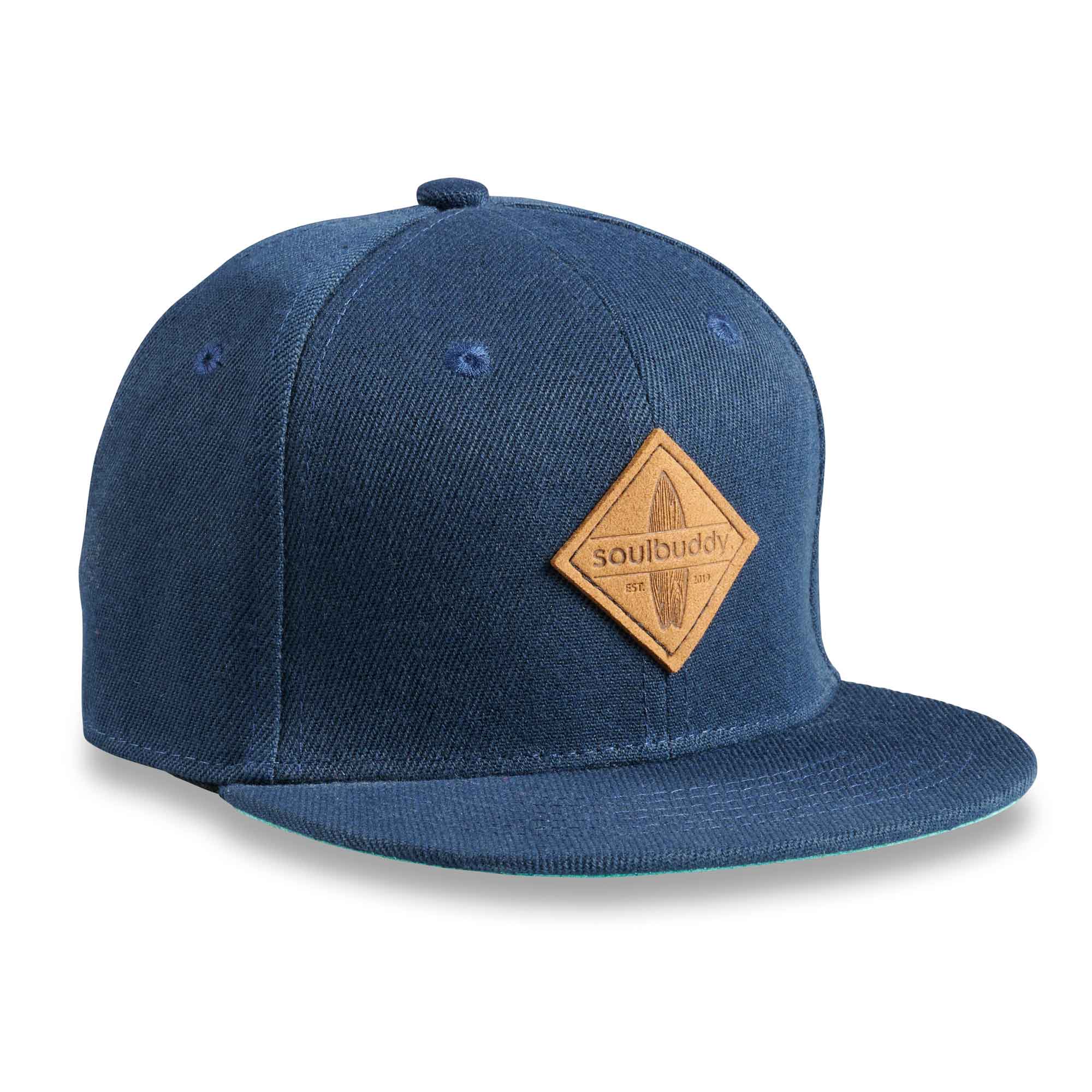 Kids Snapback Cap - Blau Türkis (Kids L)