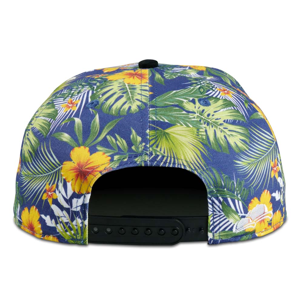 Soulbuddy Snapback Cap Blumenmuster hinten