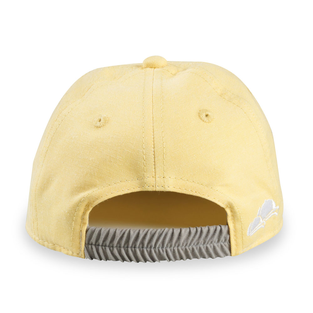 Kinder Baseball Cap hellgelb