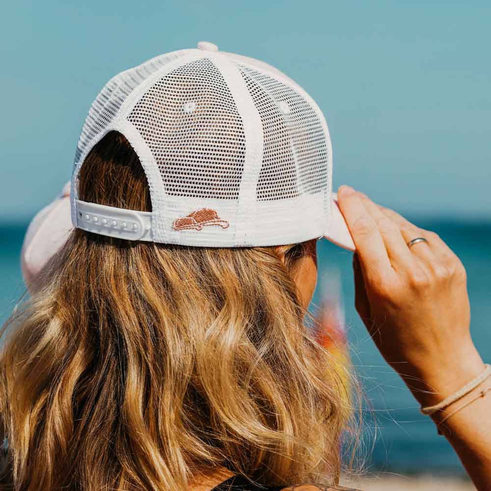 Trucker Cap für Damen rosa weiß