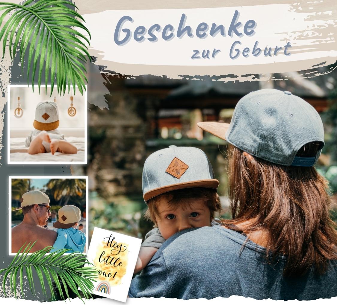 Geschenke zur Geburt Snapback Caps